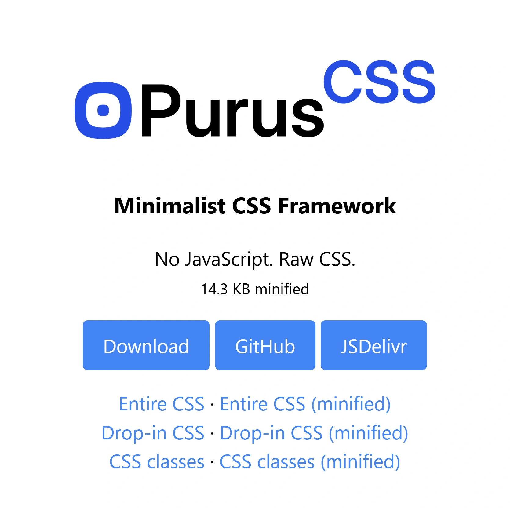 Purus CSS